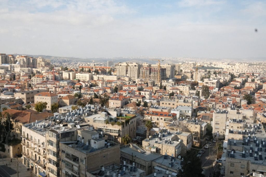 view from the summit balcony