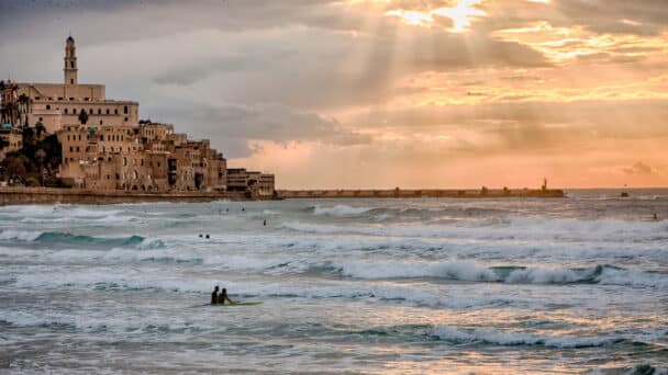 jaffa at sunset