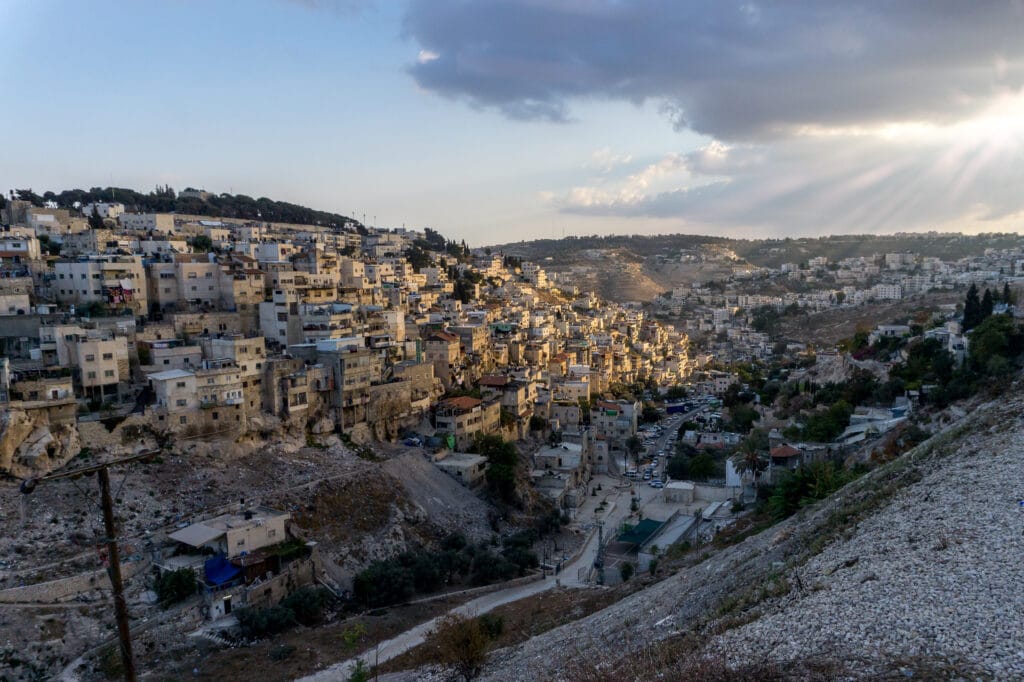 The ancient City of David near Jerusalem, Israel