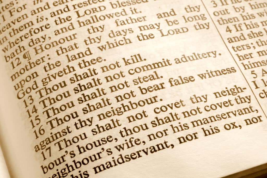 The ten commandments, part of the deeper meaning of the Pentecost story