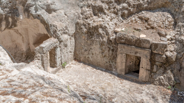 ancient tombs in Israel, where the idea of Sheol came from
