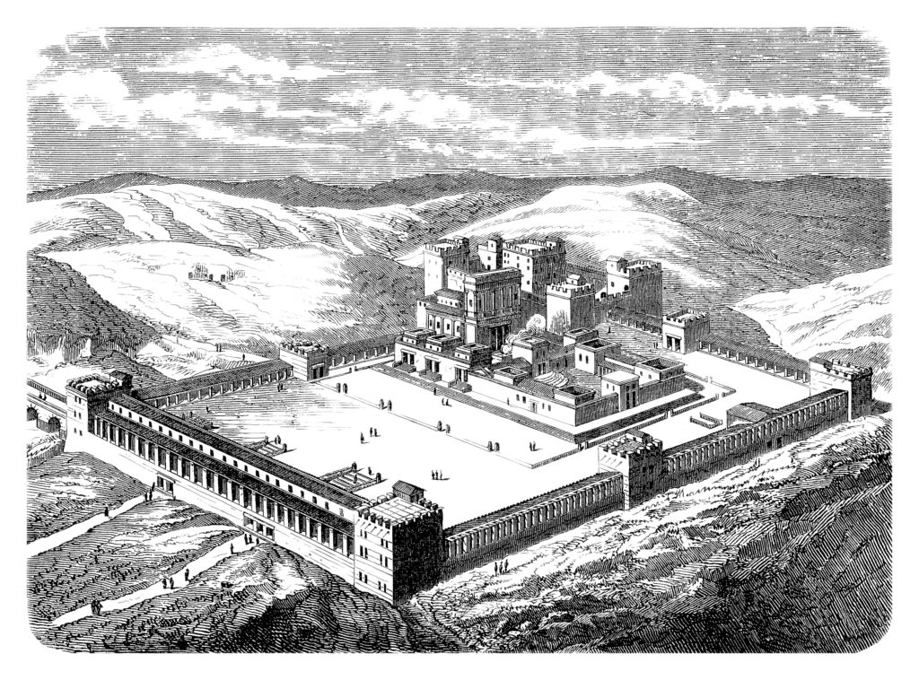 Illustration of the Temple