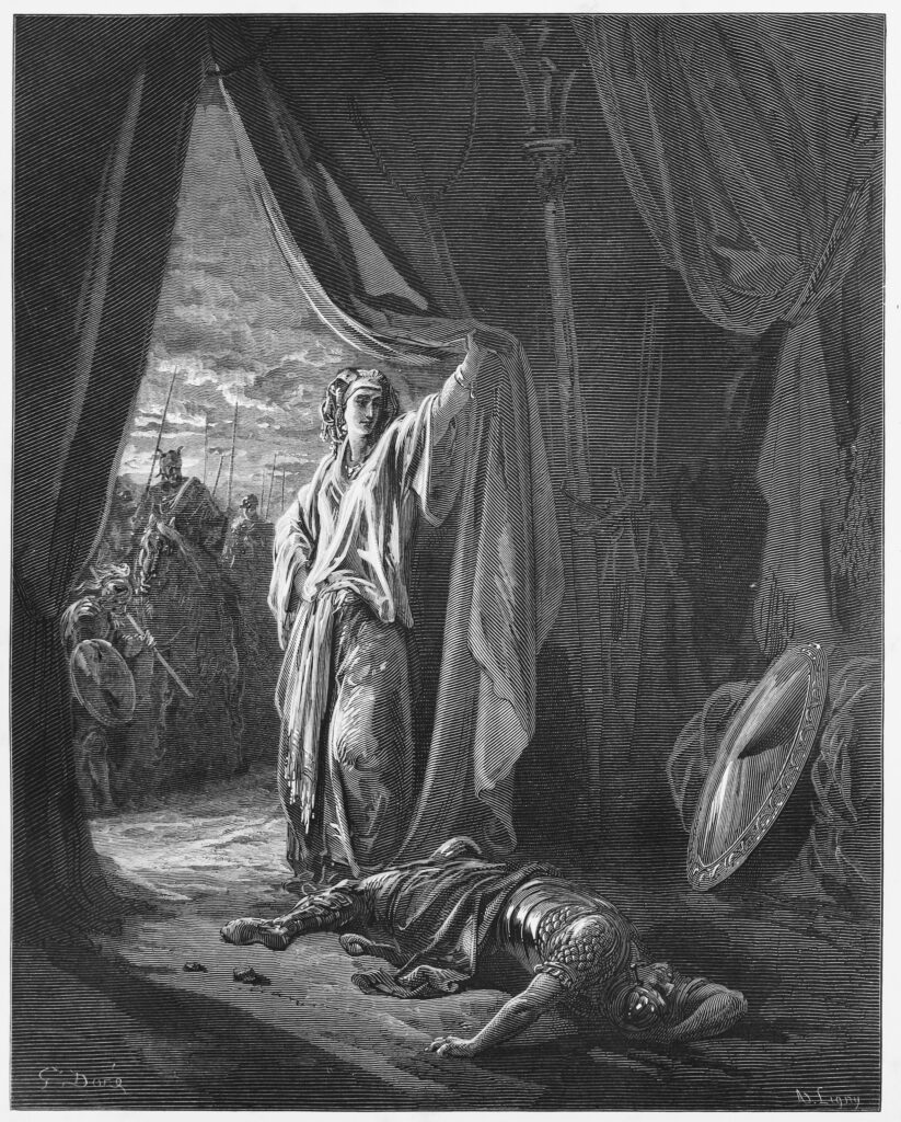 Jael and Sisear, Joel is one of the strong women depicted in the Bible