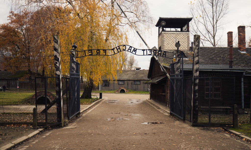 Auschwitz, part of Hitler's "Final Solution"