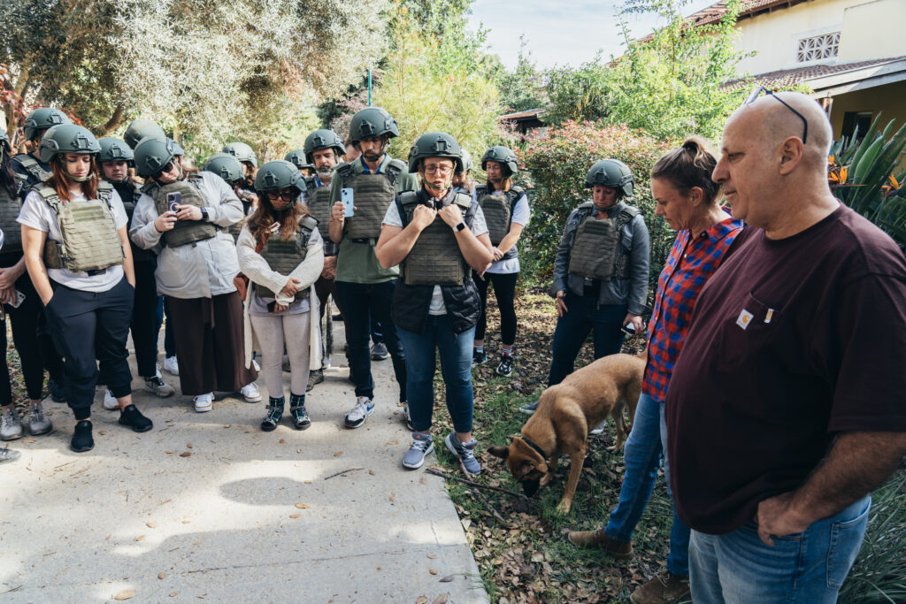 Believers visit war torn Be'eri as part of the Hope & Healing Service Trip