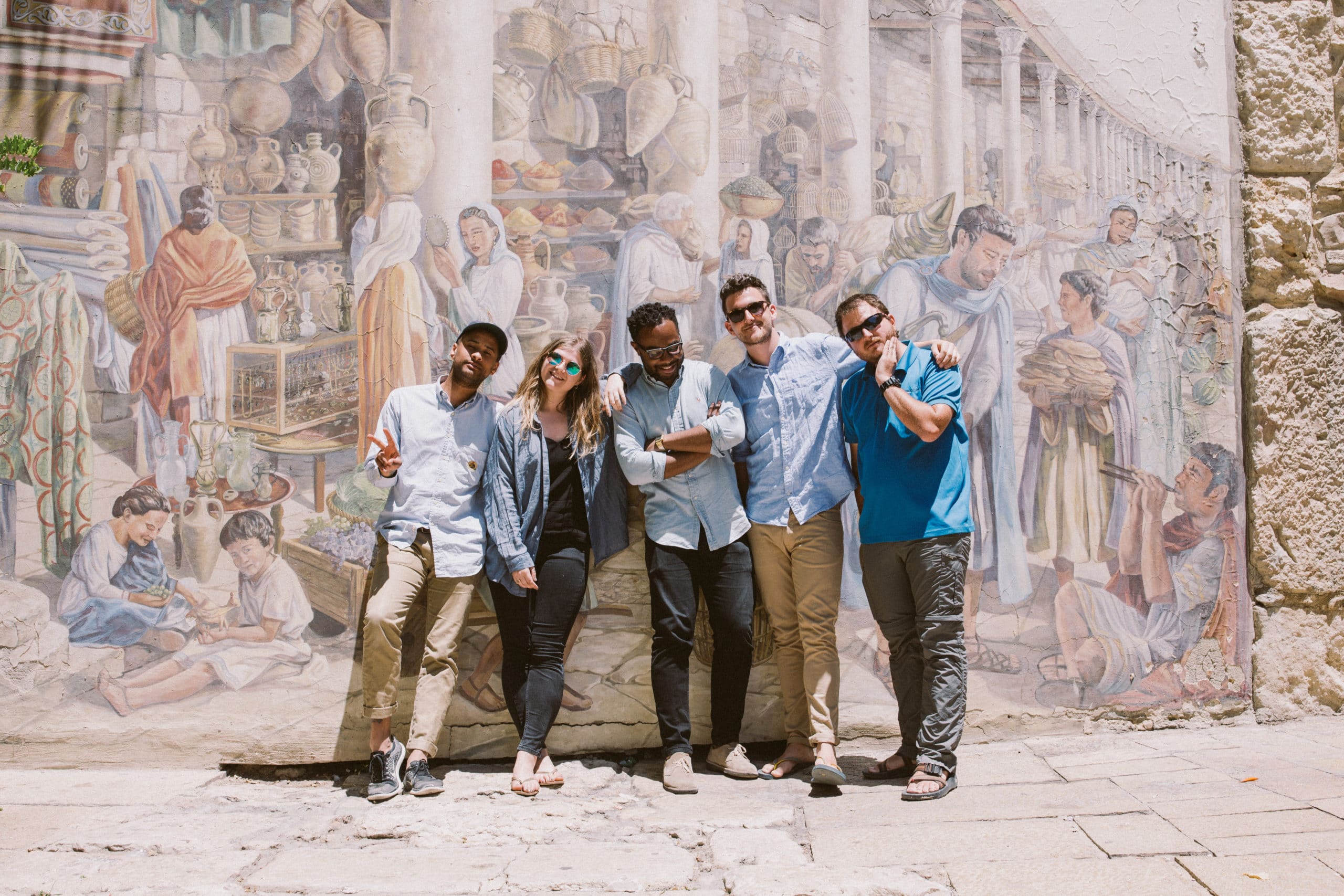 group of christians standing for a photo