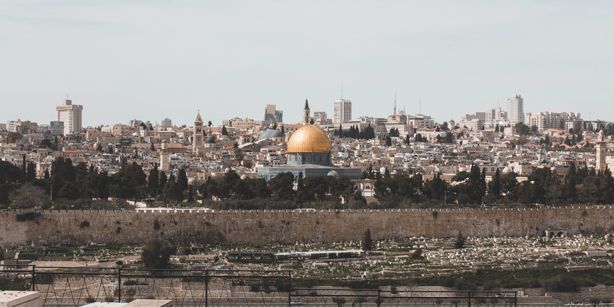 view of the temple mount