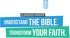 Israelu. Five minute videos. Understand the Bible. Transform your faith.