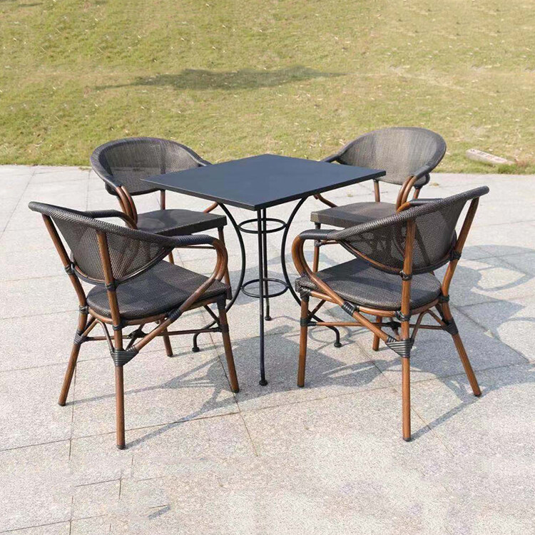 Outdoor Chairs Modern Cafe Table Chairs Commercial Bar Luxury Outdoor Restaurant Set Outdoor Chair