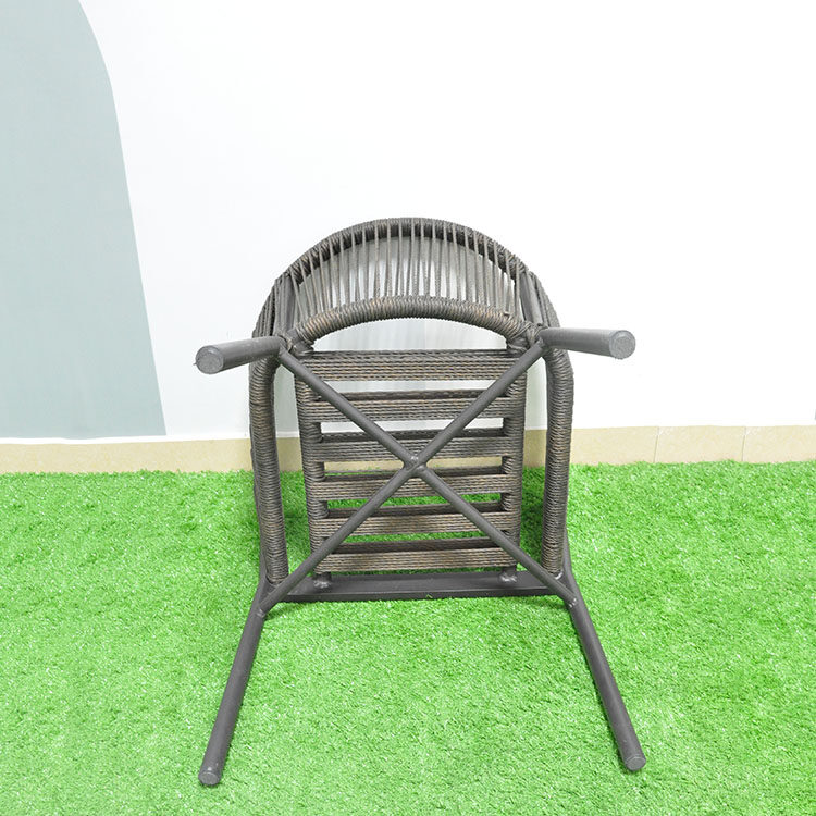 woven rattan chair